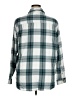 Jachs Girlfriend Plaid Teal Long Sleeve Button-Down Shirt Size XL - photo 2