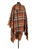 World Market 100% Polyester Brown Poncho One size - photo 2