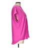 Cynthia Steffe 100% Polyester Pink Short Sleeve Blouse Size L - photo 4