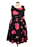 BB Dakota Tropical Black Cocktail Dress Size 24 - photo 1