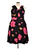 BB Dakota Tropical Black Cocktail Dress Size 24 - photo 2