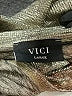 VICI Metallic Silver Gold Cocktail Dress Size L - photo 7