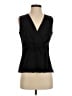 Ann Taylor Black Sleeveless T-Shirt Size 4 - photo 1