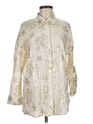 South Beach Long Sleeve Blouse (view 1)