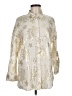 South Beach Ivory Long Sleeve Blouse Size 8 - photo 1