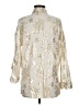 South Beach Ivory Long Sleeve Blouse Size 8 - photo 2