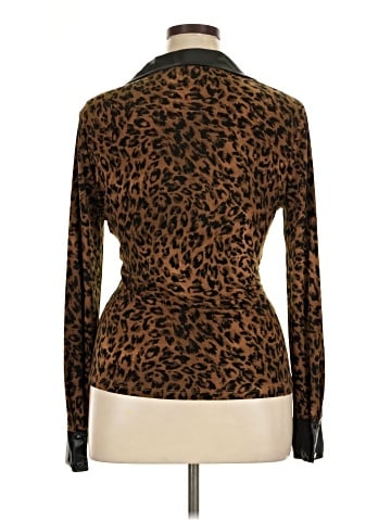 DKNY Long Sleeve Blouse (view 2)