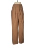 Babaton Solid Brown Wool Pants Size 8 - photo 1
