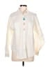 Panhandle Slim 100% Cotton Color Block Ivory Long Sleeve Button-Down Shirt Size M - photo 1