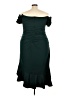 Xscape 100% Polyester Green Cocktail Dress Size 22 - photo 2