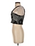Monteau Silver Sleeveless Top Size S - photo 5