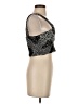 Monteau Silver Sleeveless Top Size S - photo 4
