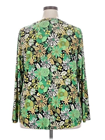 INC International Concepts Long Sleeve Blouse (view 2)