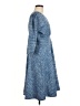 Karina Chevron-herringbone Blue Casual Dress Size Med - Lg - photo 4