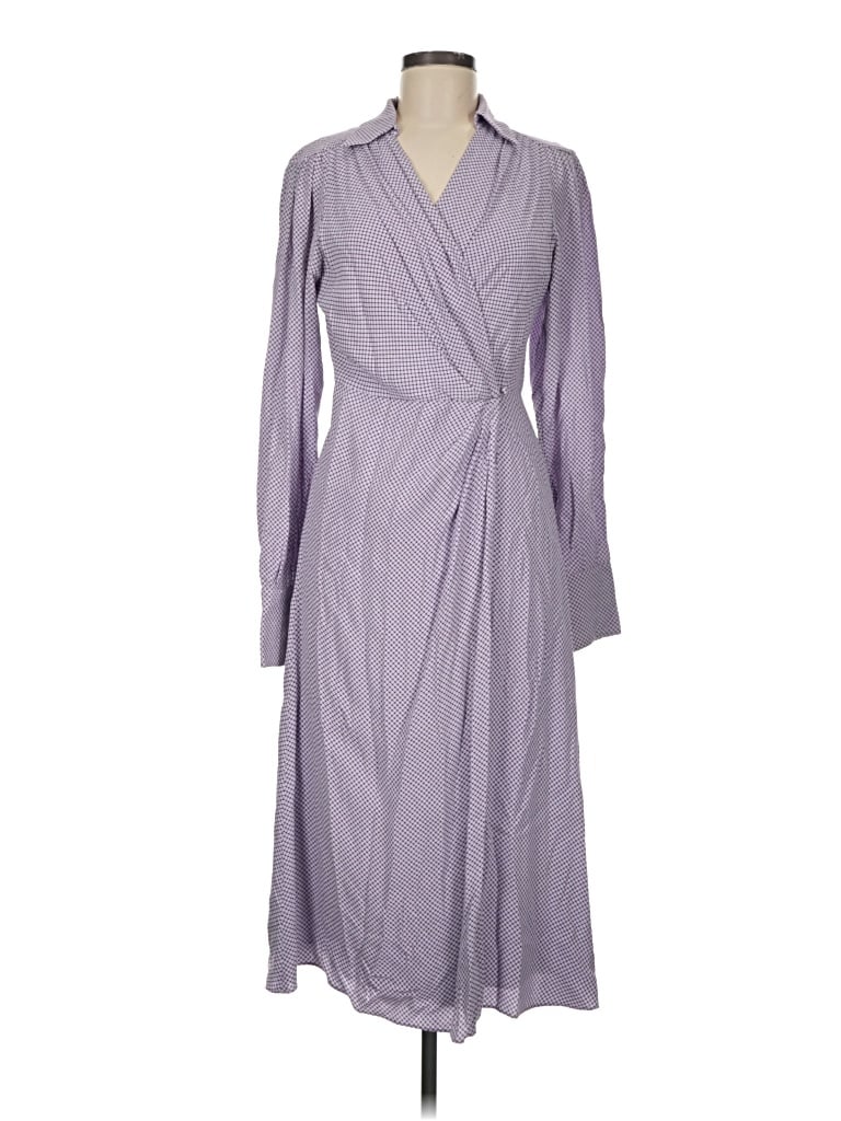 Pre-owned Equipment Trenchcoat In Purple