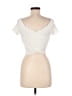 Love Tree Ivory Short Sleeve Top Size M - photo 2