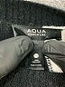 Aqua 100% Cashmere Color Block Black Cashmere Pullover Sweater Size XS - photo 8