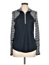 Zella Black Long Sleeve Polo Size L - photo 1