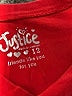 Justice Red Short Sleeve T-Shirt Size 12 - photo 3