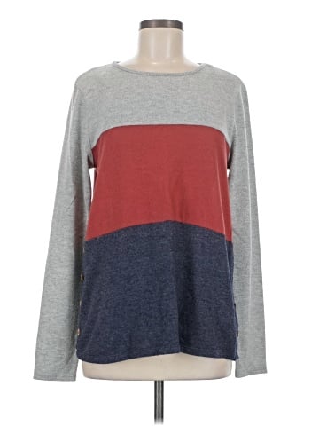 Pink Clover Pullover Sweater (view 1)