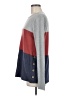 Pink Clover Color Block Gray Pullover Sweater Size M - photo 5
