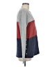 Pink Clover Color Block Gray Pullover Sweater Size M - photo 4