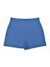 Zara Solid Blue Shorts Size S - photo 2