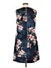 Donna Morgan Floral Blue Casual Dress Size 12 - photo 2