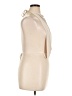 Garage Tan Ivory Sleeveless Blouse Size XL - photo 4