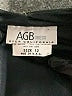 AGB 100% Polyester Black Cocktail Dress Size 12 - photo 7