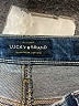 Lucky Brand Solid Blue Jeans Size 10 - photo 7
