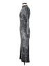 Topshop Animal Print Silver Cocktail Dress Size 2 - photo 5