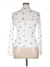 DAZY Stars White Long Sleeve Top Size XL - photo 2