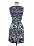 En Focus Studio Graphic Blue Cocktail Dress Size 8 - photo 2
