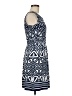 En Focus Studio Graphic Blue Cocktail Dress Size 8 - photo 4