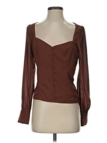 Abercrombie & Fitch 3/4 Sleeve Blouse (view 1)