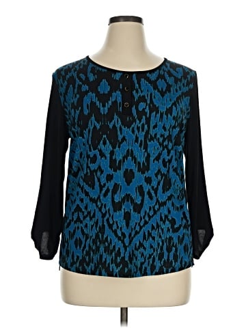 Carol Rose 3/4 Sleeve Blouse (view 1)