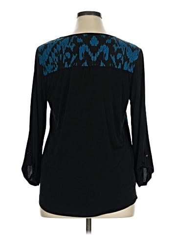 Carol Rose 3/4 Sleeve Blouse (view 2)