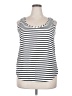 Faded Glory 100% Polyester White Sleeveless Top Size 20 - photo 1