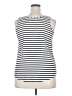 Faded Glory 100% Polyester White Sleeveless Top Size 20 - photo 2