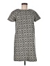 Zara Basic Graphic Gray Casual Dress Size M - photo 1