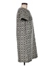 Zara Basic Graphic Gray Casual Dress Size M - photo 4