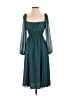 Wilfred 100% Polyester Teal Cocktail Dress Size S - photo 1