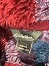 Eddie Bauer 100% Polyester Plaid Burgundy Pullover Sweater Size L - photo 7