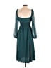 Wilfred 100% Polyester Teal Cocktail Dress Size S - photo 2