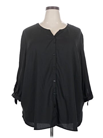 Catherines 3/4 Sleeve Blouse (view 1)