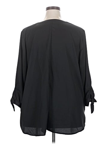 Catherines 3/4 Sleeve Blouse (view 2)