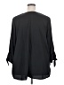 Catherines 100% Polyester Black 3/4 Sleeve Blouse Size 2X - photo 2