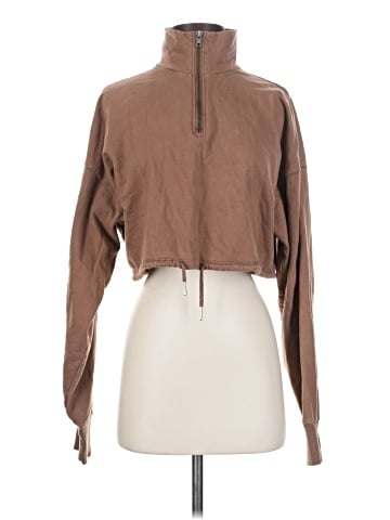 TAN + LINES Cardigan (view 1)
