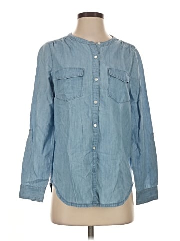 Soft Joie Long Sleeve Button-Down Shirt (view 1)